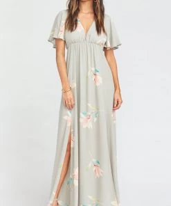 Show Me Your Mumu Faye Flutter Maxi Dress ~ Lily Showers Dresses
