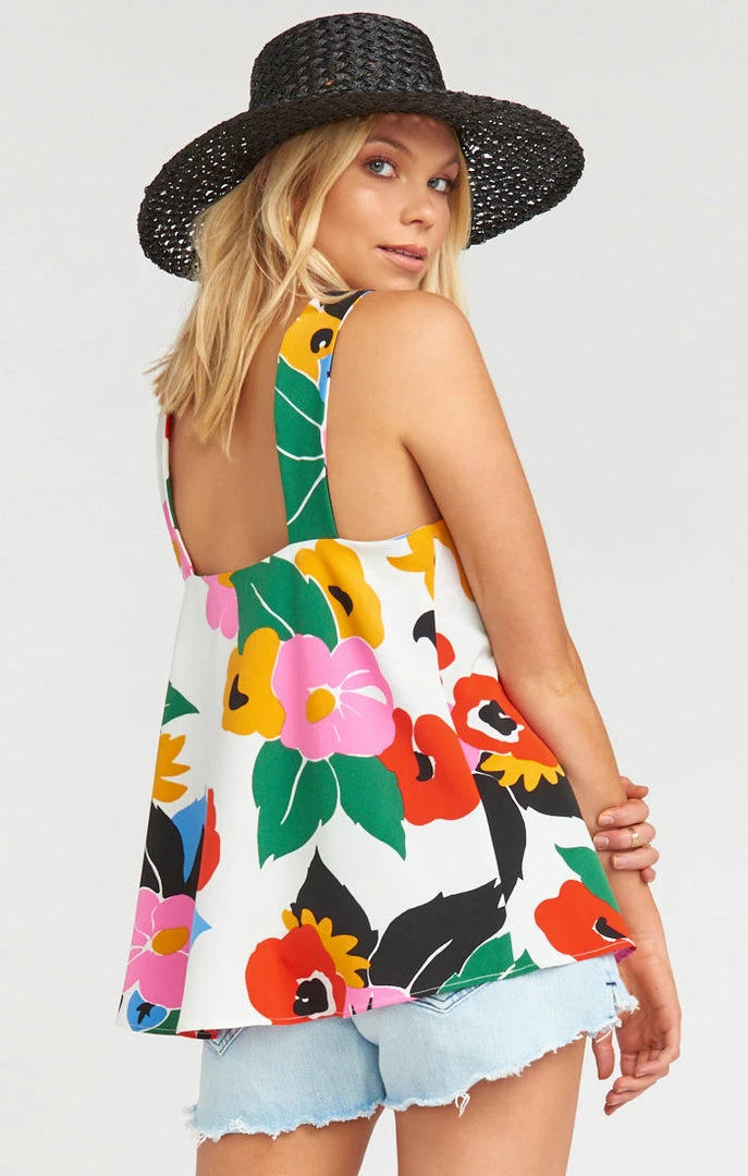 Show Me Your Mumu Clothes Ambres Tank ~ Becky Blooms Crepe 6 Show Me Your Mumu Clothes Ambres Tank ~ Becky Blooms Crepe