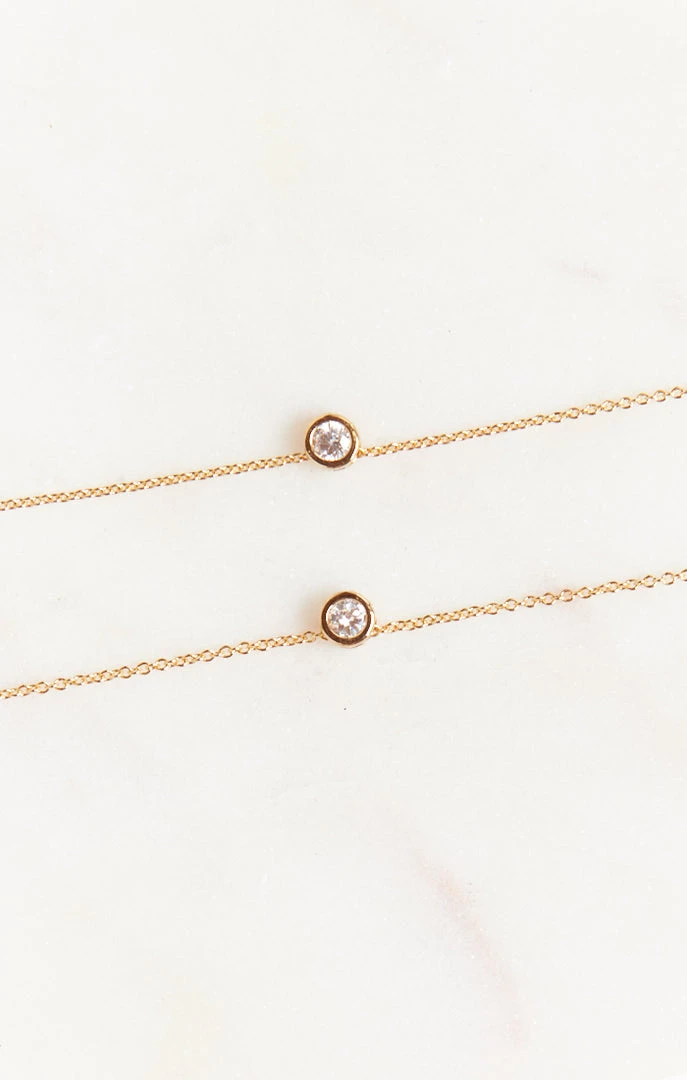 Show Me Your Mumu Double Layer Gemstone Necklace ~ Gold 6 Show Me Your Mumu Double Layer Gemstone Necklace ~ Gold