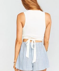 Show Me Your Mumu Cabana Shorts ~ She Sails Stripe Flux 9 Show Me Your Mumu Cabana Shorts ~ She Sails Stripe Flux