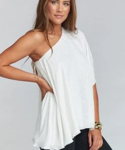 Show Me Your Mumu Sonia Top ~ Snow Cheetah Silky Clothes