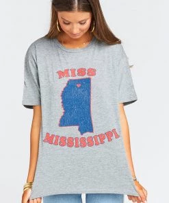 Show Me Your Mumu Travis Tee ~ Miss Mississippi Graphic Clothes
