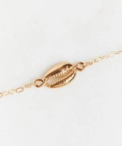 Show Me Your Mumu Accessories Ki.ele Jewelry Ocean Cowrie Shell Anklet ~ 14K Gold 13 Show Me Your Mumu Accessories Ki.ele Jewelry Ocean Cowrie Shell Anklet ~ 14K Gold