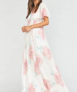 Show Me Your Mumu Faye Flutter Maxi Dress ~ GWSXMUMU Wedding Bells Floral