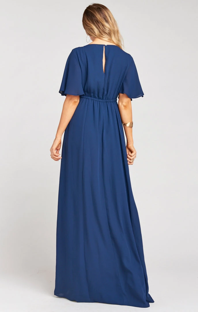 Show Me Your Mumu Emily Empire Maxi Dress ~ Rich Navy Crisp 5 Show Me Your Mumu Emily Empire Maxi Dress ~ Rich Navy Crisp