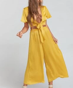 Show Me Your Mumu Explorer Pants ~ Mustard Sheen 17 Show Me Your Mumu Explorer Pants ~ Mustard Sheen