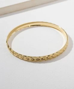 Show Me Your Mumu Vanessa Mooney The Finesse Bangle ~ Gold