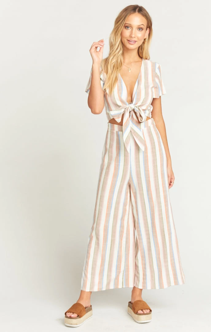 Show Me Your Mumu Val Jumpsuit ~ Shorebert Stripe 3 Show Me Your Mumu Val Jumpsuit ~ Shorebert Stripe