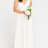Show Me Your Mumu Grace Beaded Maxi Dress ~ Ivory Beaded Bridesmaids Dresses