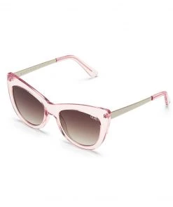Show Me Your Mumu Quay Australia Steal A Kiss Sunglasses ~ Pink