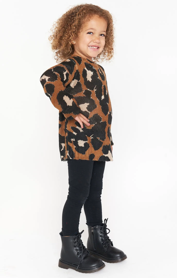 Show Me Your Mumu Mini Arroyo Sweater ~ Cognac Wildcat Knit 5 Show Me Your Mumu Mini Arroyo Sweater ~ Cognac Wildcat Knit