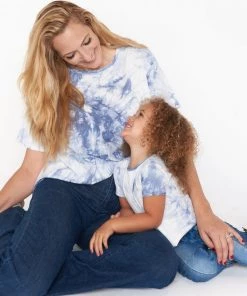 Show Me Your Mumu Tops Cooper Tee ~ Smokey Tie Dye