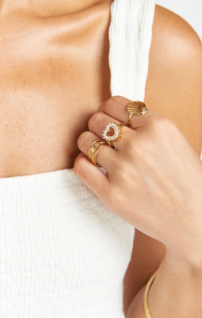 Show Me Your Mumu Accessories Vanessa Mooney The Prime Ring ~ Gold 6 Show Me Your Mumu Accessories Vanessa Mooney The Prime Ring ~ Gold