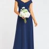 Show Me Your Mumu Zurich Knot Gown ~ Rich Navy Stretch Crepe 2 Show Me Your Mumu Zurich Knot Gown ~ Rich Navy Stretch Crepe