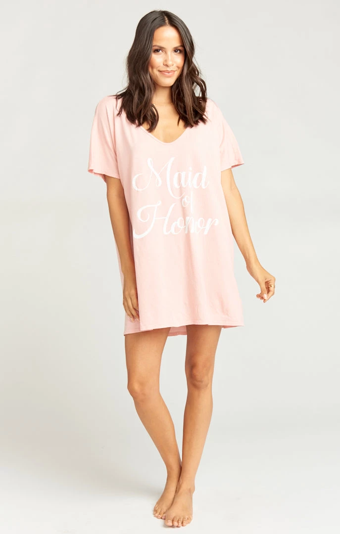 Show Me Your Mumu Benji Tunic Tee ~ Maid Of Honor Graphic Clothes 4 Show Me Your Mumu Benji Tunic Tee ~ Maid Of Honor Graphic Clothes