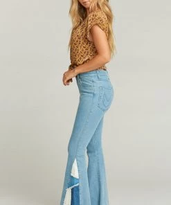 Show Me Your Mumu Denim Woodstock Flare ~ Echo