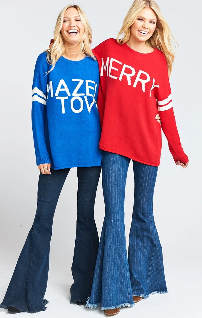 Show Me Your Mumu Varsity Sweater ~ Mazel Tov Sweaters 8 Show Me Your Mumu Varsity Sweater ~ Mazel Tov Sweaters