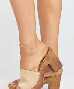 Show Me Your Mumu Ki.ele Jewelry ~ Mini Puka Shell Anklet ~ 14K Gold Accessories