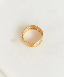 Show Me Your Mumu New Mu Ki.ele Celeste Wrap Ring ~ Gold