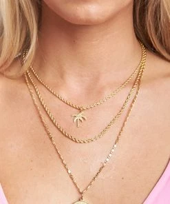 Show Me Your Mumu Barbie Logo Coin Necklace ~ Gold Accessories