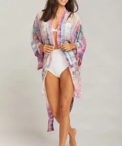 Show Me Your Mumu Texas Kimono ~ Rainbow Python