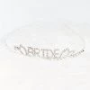 Show Me Your Mumu Bachelorette Tiara "Bride" ~ Silver