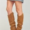 Show Me Your Mumu Dolce Vita ~ Hinley Knee High Bootie ~ Brown Accessories