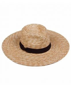 Show Me Your Mumu Lack Of Color ~ The Spencer Wide Brim Fedora ~ Natural Accessories