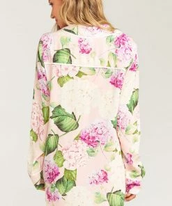 Show Me Your Mumu Beau Sleep Shirt ~ First Look Hydrangea Clothes
