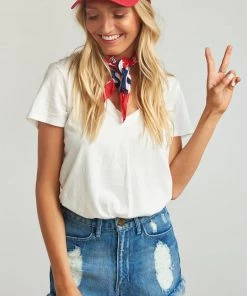Show Me Your Mumu American Flag Bandana ~ Red/White/Blue
