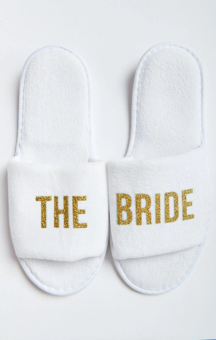 Show Me Your Mumu The Bride Slippers ~ White 3 Show Me Your Mumu The Bride Slippers ~ White