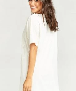 Show Me Your Mumu Tunics Benji Tunic Tee ~ Bride Gold Graphic