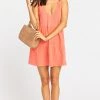 Show Me Your Mumu Emme Tank Dress ~ Peach Crinkle Gauze Clothes 1 Show Me Your Mumu Emme Tank Dress ~ Peach Crinkle Gauze Clothes