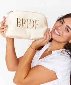 Show Me Your Mumu Bride Cosmetic Bag ~ Champagne New Mu