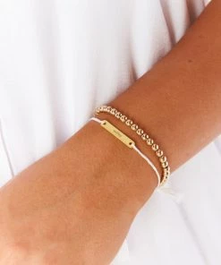 Show Me Your Mumu New Mu Wifey Bracelet ~ White 6 Show Me Your Mumu New Mu Wifey Bracelet ~ White