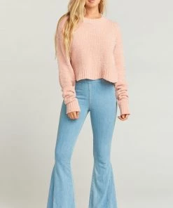 Show Me Your Mumu Pants Berkeley Bells Long ~ Frost