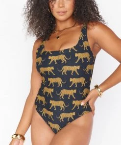 Show Me Your Mumu Caicos One Piece ~ Black Catwalk