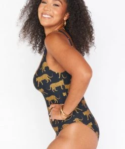 Show Me Your Mumu Caicos One Piece ~ Black Catwalk