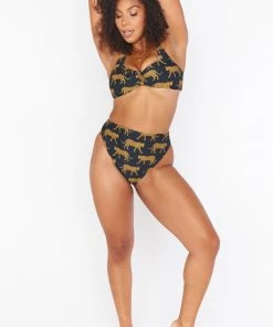 Show Me Your Mumu Palma Bottom ~ Black Catwalk