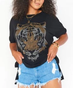 Show Me Your Mumu Talia Tee ~ Tiger Head Graphic