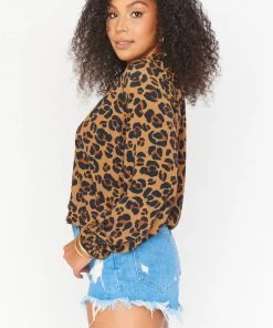 Show Me Your Mumu Charlene Tunic ~ Caramel Cheetah Tops 16 Show Me Your Mumu Charlene Tunic ~ Caramel Cheetah Tops