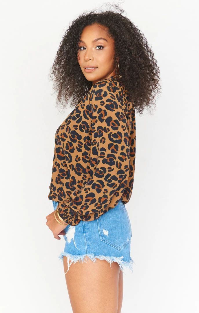 Show Me Your Mumu Charlene Tunic ~ Caramel Cheetah Tops 8 Show Me Your Mumu Charlene Tunic ~ Caramel Cheetah Tops