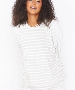 Show Me Your Mumu Sittin Around Set ~ Snuggle Stripe Knit Tops