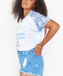 Show Me Your Mumu Tops Travis Tee ~ LA Tie Dye Graphic