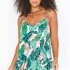 Show Me Your Mumu New Mu Caroline Mini Dress ~ Vacay Palm