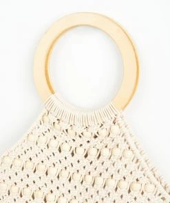 Show Me Your Mumu Accessories Jace Beaded Knit Bag ~ Ivory 9 Show Me Your Mumu Accessories Jace Beaded Knit Bag ~ Ivory