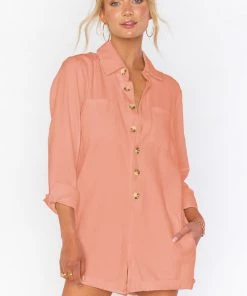 Show Me Your Mumu Tegan Jumper ~ Dusty Coral