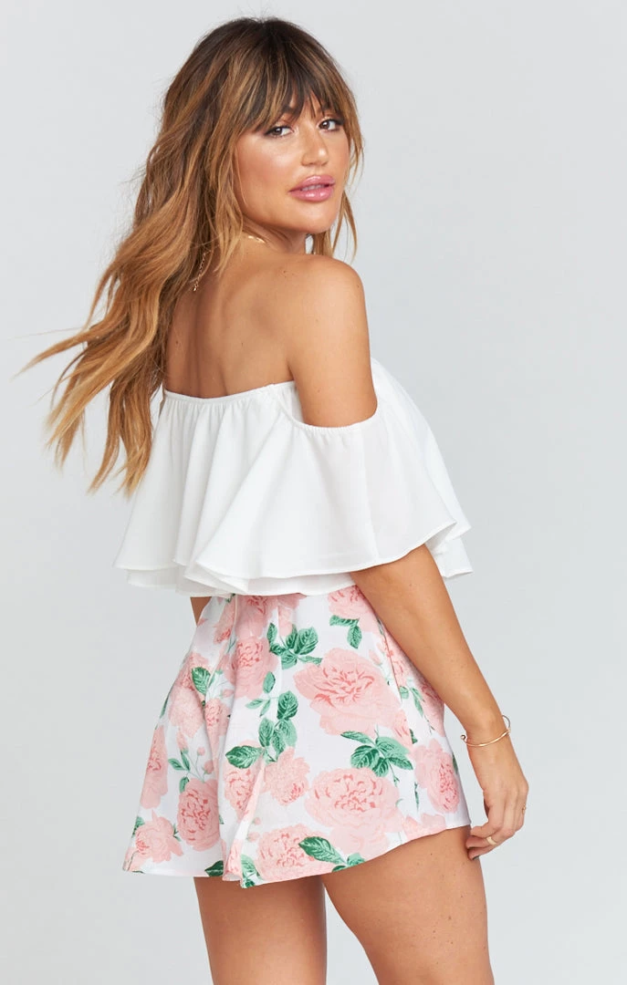 Show Me Your Mumu Vero Shorts ~ Rose Me Away Sheen 5 Show Me Your Mumu Vero Shorts ~ Rose Me Away Sheen