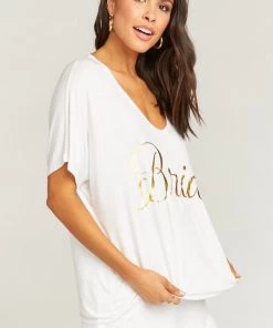 Show Me Your Mumu Benji Tunic Sleep Set ~ Bridal White