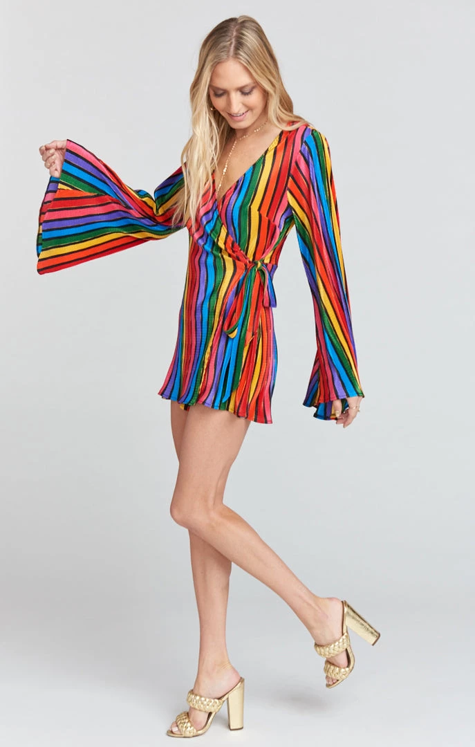 Show Me Your Mumu Caleb Romper ~ Rainbow Parade Pleat Rompers 4 Show Me Your Mumu Caleb Romper ~ Rainbow Parade Pleat Rompers